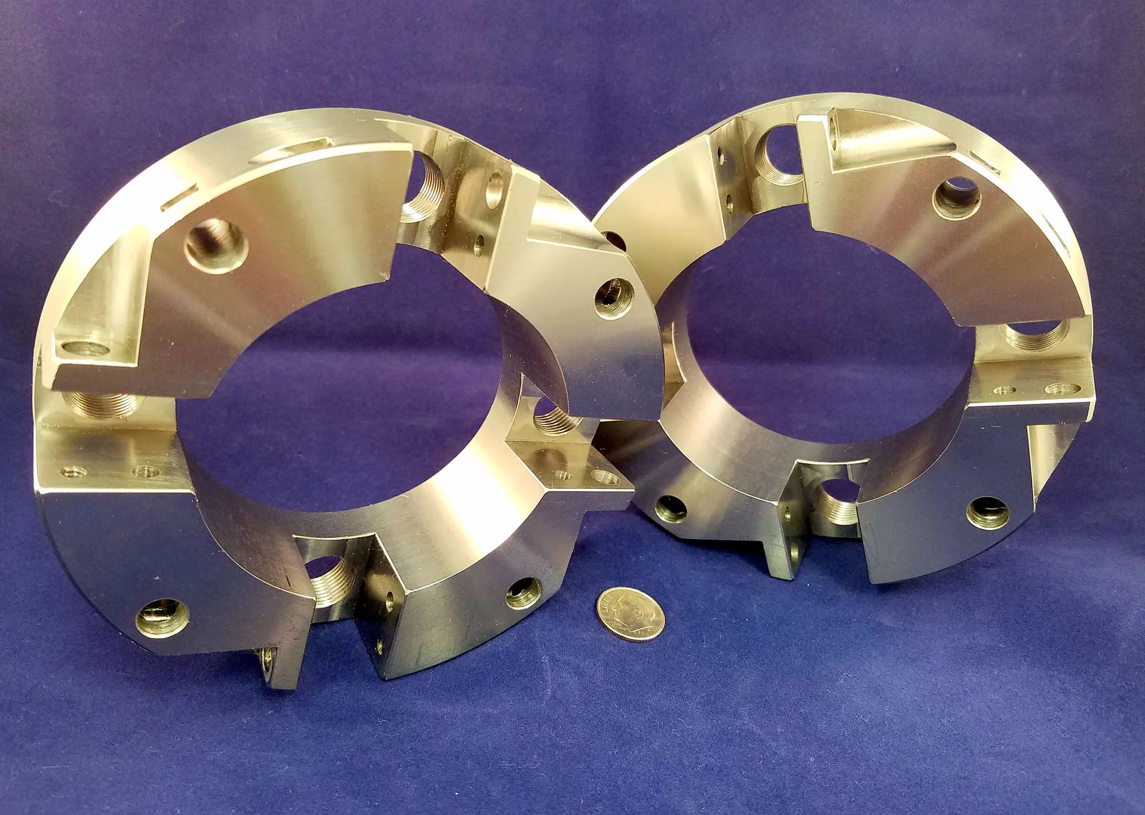 Precision machined component