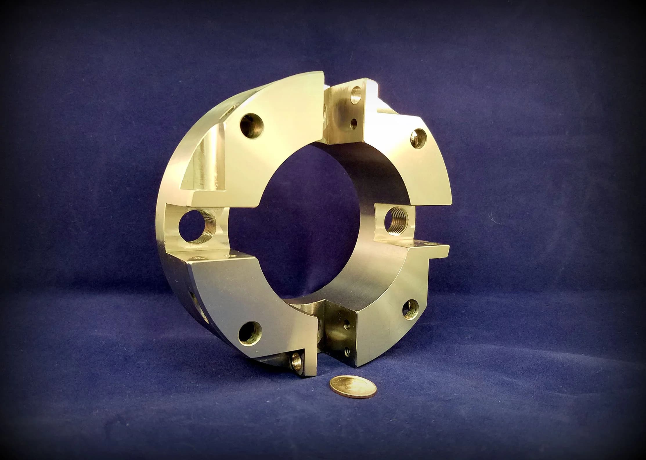 Precision machined component