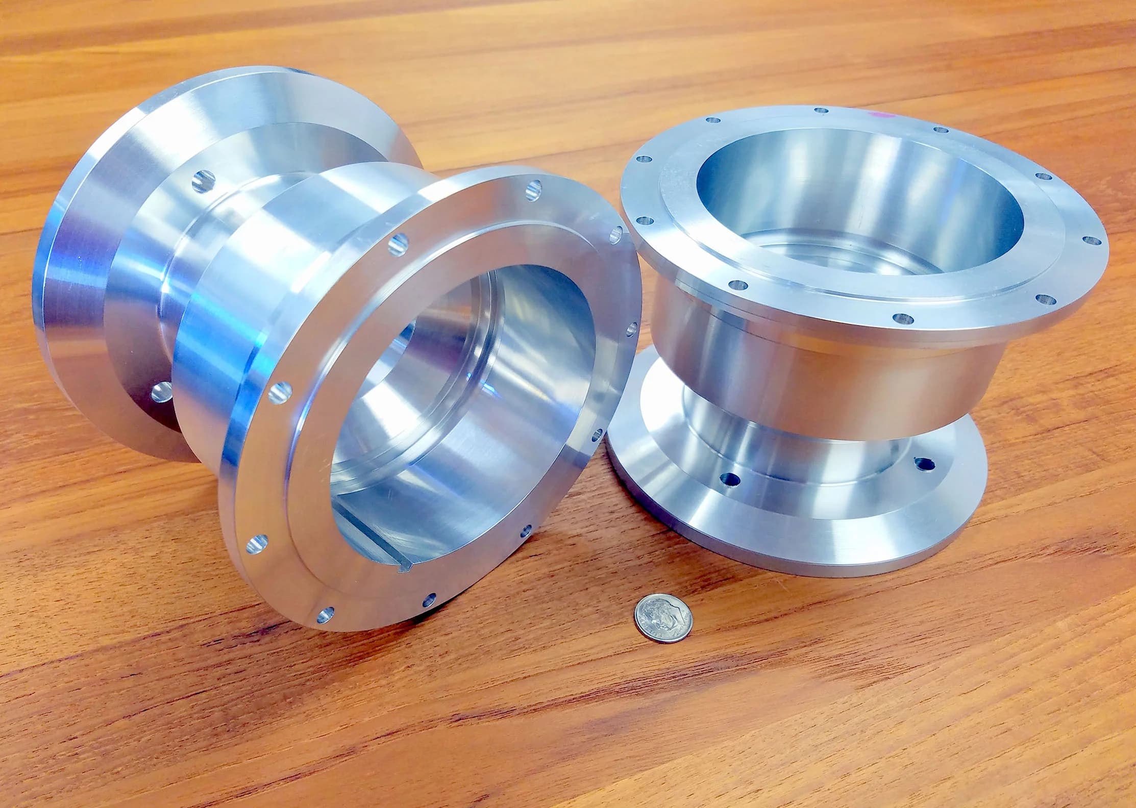 Precision machined component